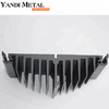 Kundenspezifische Kühlkörperprofile aus eloxiertem Aluminium, extrudierte Kühlkörper aus Aluminium