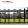Umweltfreundlicher, pulverbeschichteter, sicherer Pool-Lattenzaun aus Metalllamellen aus Aluminium für den Garten