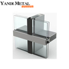 Glasfassade, montiertes Glassystem, Gebäudefassade, Aluminium-Vorhangfassade