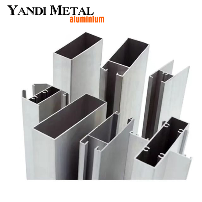 Kleiderschrank Glastür Aluminium Yandi Aluminium