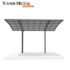 Carport Solar Aluminium wasserdicht mit Glasdach Aluminium Carport Hersteller