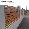 Fabrikgroßhandel High-End-Privatsphäre 6063/6061/6060/6005 T5 Garten-Aluminium-Leitplanke