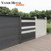 Neu gestalteter, wasserdichter, zusammengebauter Lattenzaun für den Gartenhof, Sicherheit, Privatsphäre, Metallzaun aus Aluminiumlegierung, Lamellenzaun