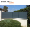 Maßgeschneiderter Wandpaneel-Aluminiumzaun für Yandi-Aluminium-Gartenzaun