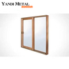 Ce-Standard Champagner-Aluminium-Schiebefenster, Glastüren und Fenster, Bronze-Schiebefenster, Aluminiumfenster