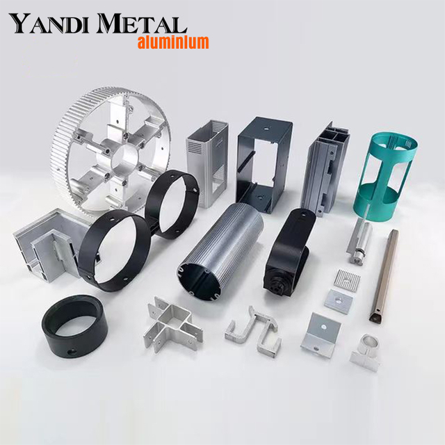CNC-Aluminium-Service-Bearbeitungsteile Extrudiertes Aluminiumgehäuse für Mini-Wechselrichter