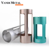 CNC-Aluminium-Lampenschirm, Metall-Lampenschale, kundenspezifische Aluminiumlegierungsschale für Camping-Lampe