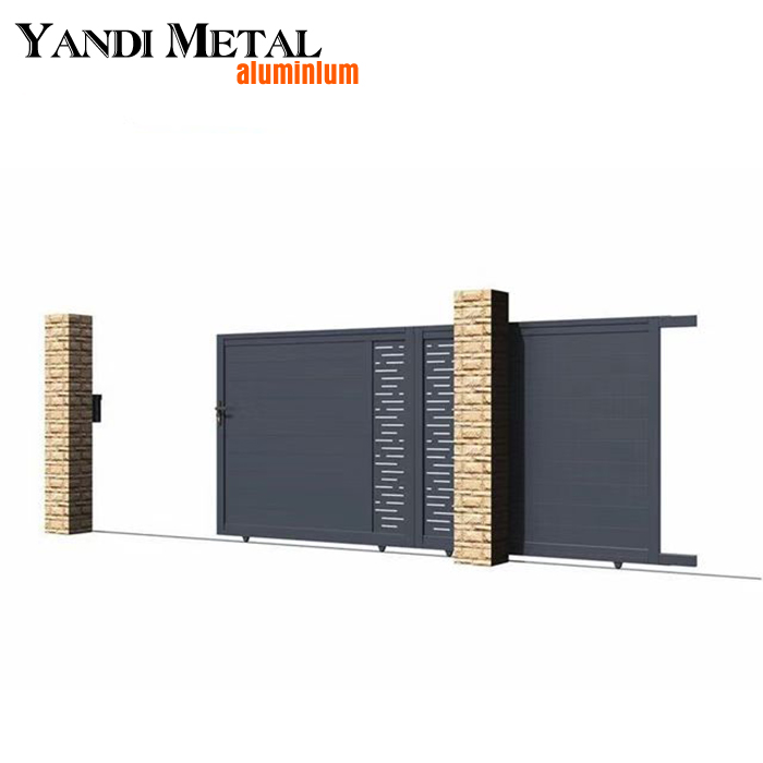 Design-Haustore Moderne Haupttüren aus Aluminium