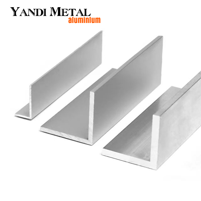 Aluminium-Schleiffinish, eloxiertes Winkelaluminium