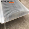 Yandi großer 6061 6063 Aluminium-Kühlkörper, kundenspezifischer Aluminium-Kühlkörper aus Aluminium