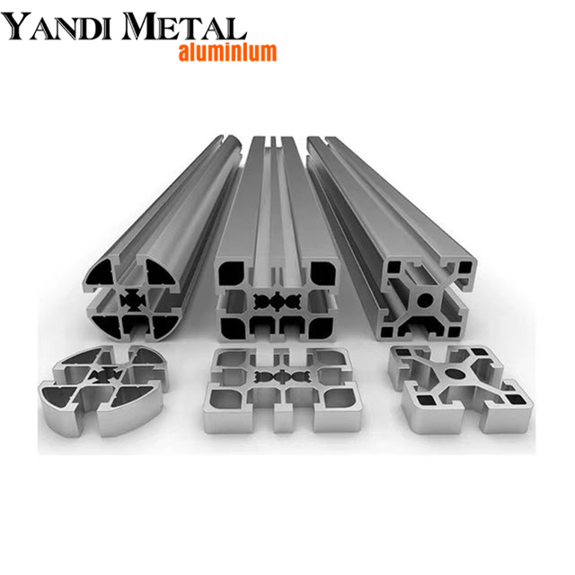 Beliebte Aluminiumprofile 6063T5 Aluminium-Strangpressprofile Hersteller Aluminium-Strangpressprofile