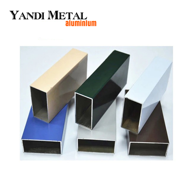 Äthiopien vermarktet Aluminium-Strangpressprofile. Pulverbeschichtete Aluminiumprofile