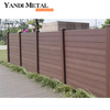 DIY Home WPC Zaun Verbundholz wasserdicht UV-Schutz Outdoor Garten Holzzaun
