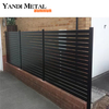 Fabrikgroßhandel High-End-Privatsphäre 6063/6061/6060/6005 T5 Garten-Aluminium-Leitplanke