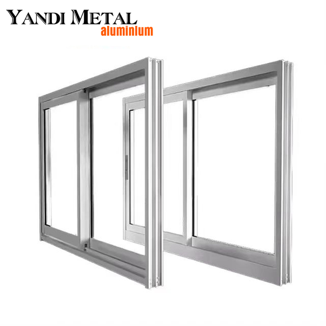 Kaufen Sie modernes Design, guten Preis, Doppelglas, Dreifachschienen-Design, wirkungsvolle Doppelglas-Aluminium-Schiebetüren und Fenster