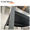 Einziehbares elektrisches Aluminium-Lamellendach, wasserdichte, dimmbare Beleuchtung, luxuriöses bioklimatisches Pergola-System
