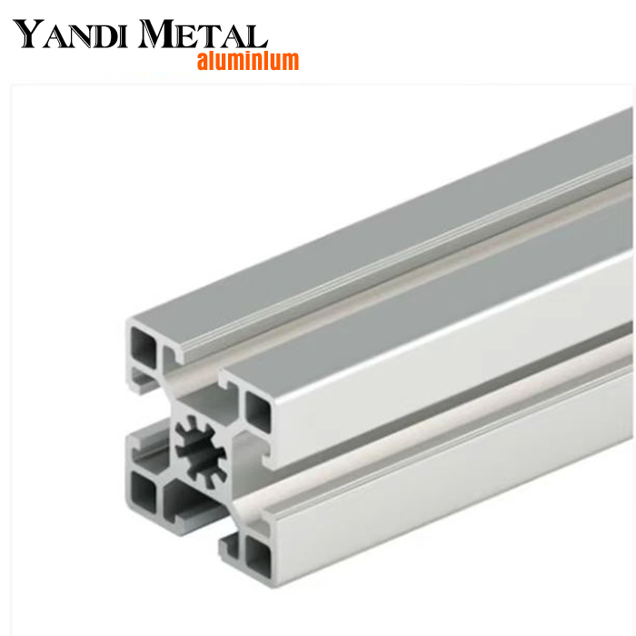Lieferant hochwertiger, natur eloxierter Aluminium-Strangpressprofile mit T-Nut-Aluminium