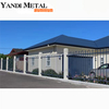 Australisches Sicherheits-Aluminiumblech. Schwarzer Sicherheits-Schwimmbadzaun. Schwarzer Aluminium-Schwimmbadzaun. Horizontaler Lamellen-Schwimmbadzaun