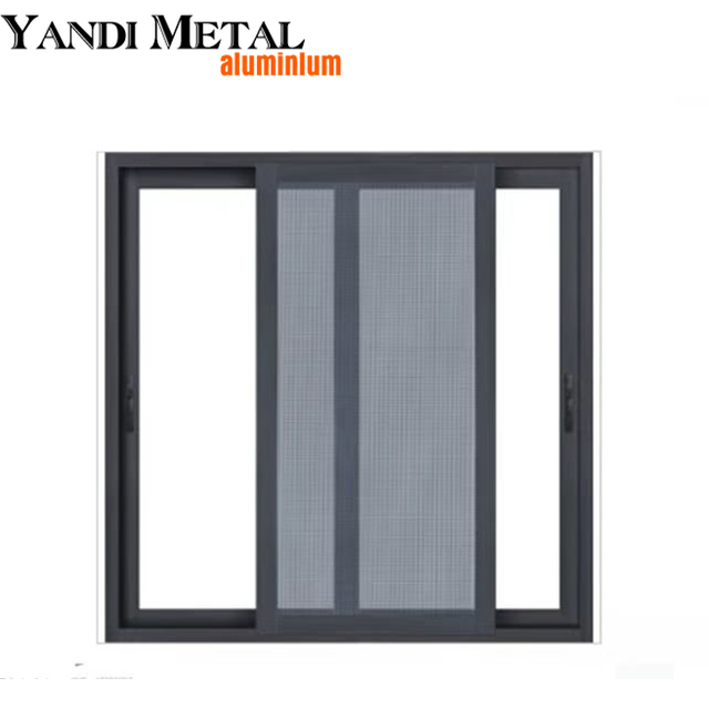 Neu gestaltete Aluminiumtür, faltbarer Aluminiumrahmen, moderne Innenglas-Doppelfalttür