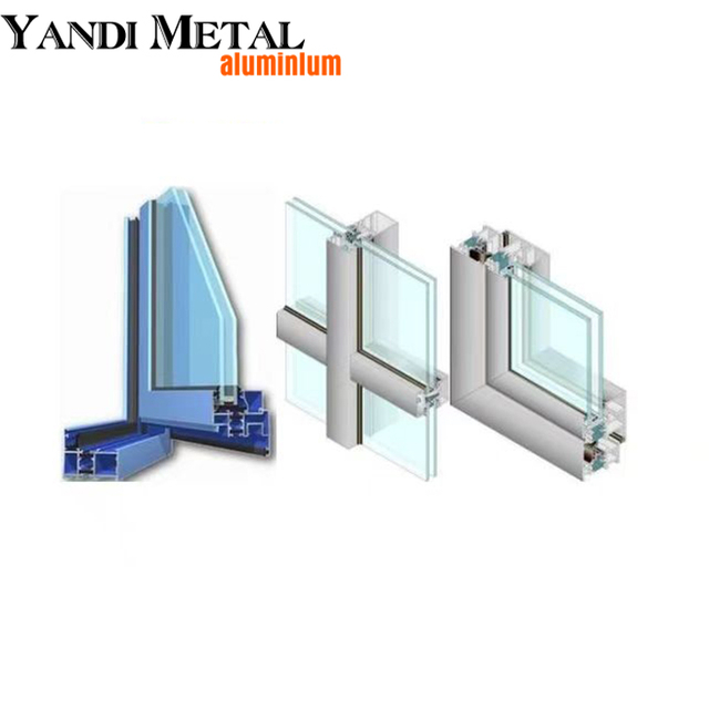 Aluminiumprofile Fabrik für Baumaterialien für Türen und Fenster aus Aluminiumprofilen