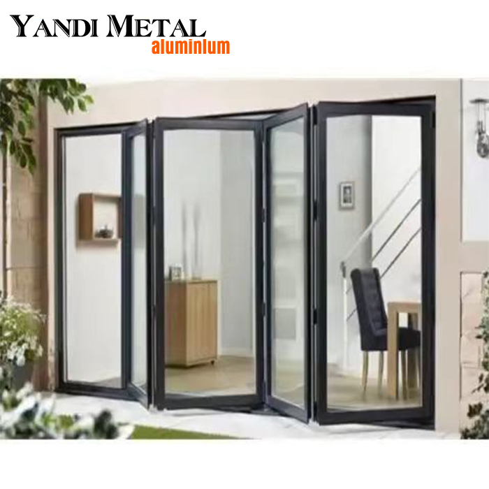 Europäische Dekoration, großer Raum, niedriger Grad, Glas-Aluminium-Tür, Schwing-Aluminium-Isolierung, heiß