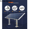 6063-T5-Legierung, eloxiertes Silber, matt, OEM-Aluminiumprofil, Solar für Solarpanel-Rahmen