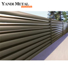 Fabrikgroßhandel High-End-Privatsphäre 6063/6061/6060/6005 T5 Garten-Aluminium-Leitplanke
