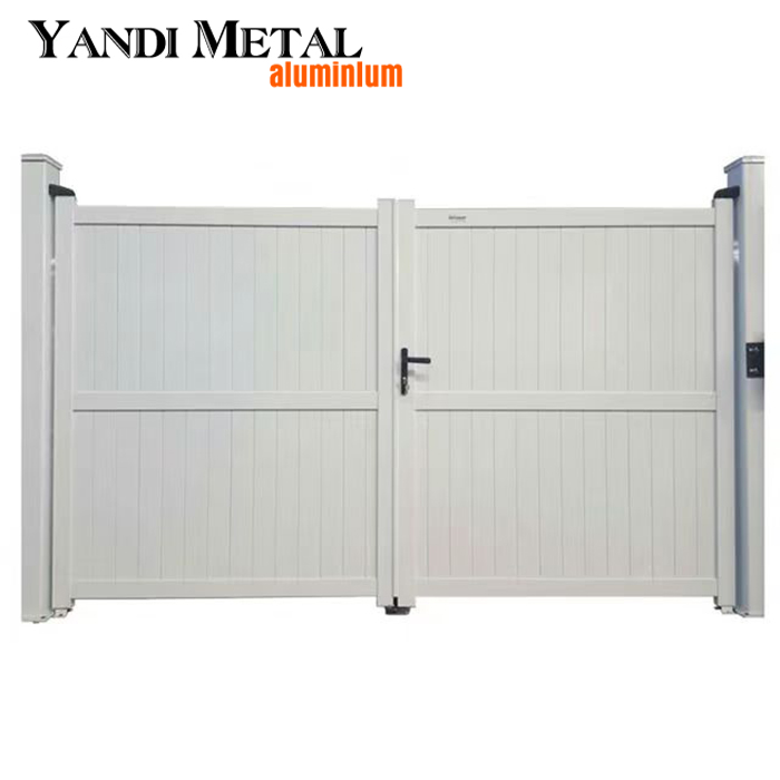 Moderne Drehflügeltüren, elektrisch, automatisch, elektrisch, Aluminium-Haustüren, Sichtschutz, Schiebetüren, Aluminiumhäuser
