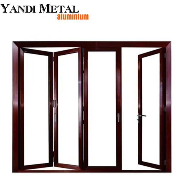 Beliebtes modernes Design, Aluminiumprofil, Glas, Badezimmer, Balkon, Schlafzimmer, indische Schiebetür mit Gaze-Netz