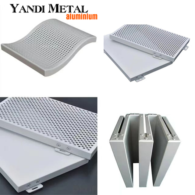 Alucobond-Metallverkleidung, perforiert, Außenverkleidung aus Aluminium