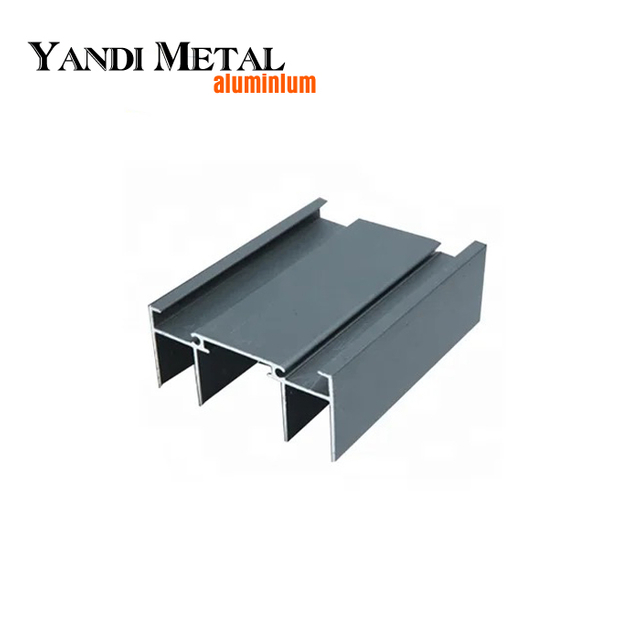 Hohlrohr-Aluminiumprofil aus Holzimitat, Aluminiumprofil mit Holzmaserung, Aluminiumprofil mit Holzmaserung