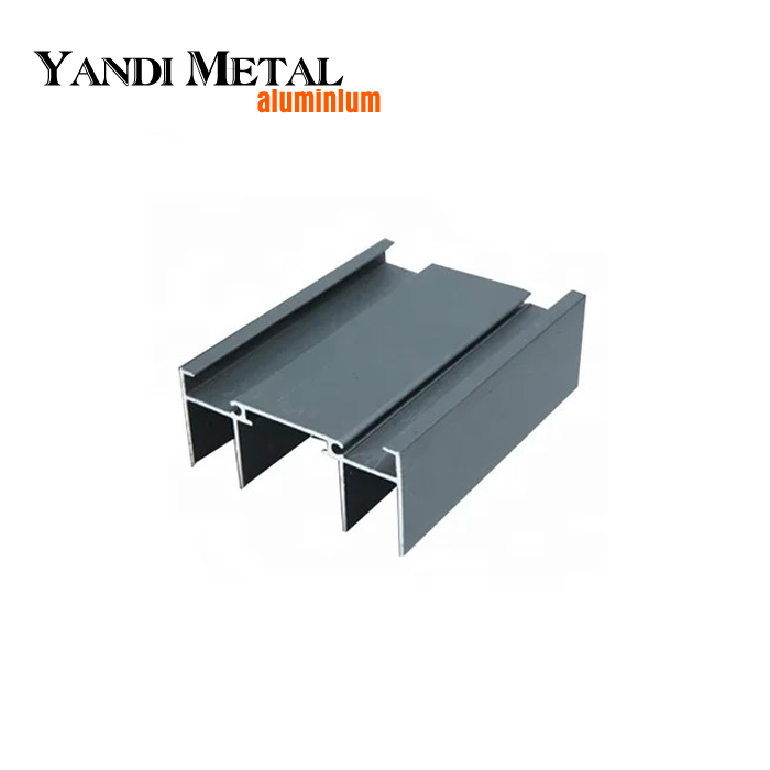 Hohlrohr-Aluminiumprofil aus Holzimitat, Aluminiumprofil mit Holzmaserung, Aluminiumprofil mit Holzmaserung
