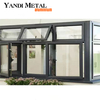 Yandi Aluminium-Wärmedämmung und Schalldämmung von Aluminiumtüren und -fenstern für den äthiopischen Markt