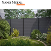 DIY Home WPC Zaun Verbundholz wasserdicht UV-Schutz Outdoor Garten Holzzaun