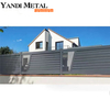Yandi-Hersteller neu gestaltete Aluminium-Zaunplatte Gartenzaunplatte Günstige Metallzaunplatte aus Aluminium