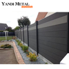 Großhandel Aluminiumzaun Gartensicherheitszaun Garten-Sichtschutzzaun Yandi-Hersteller