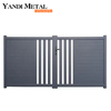 Elektrische Aluminiumtür, individuelles Design, moderne Villa, automatische Aluminium-Schiebetür