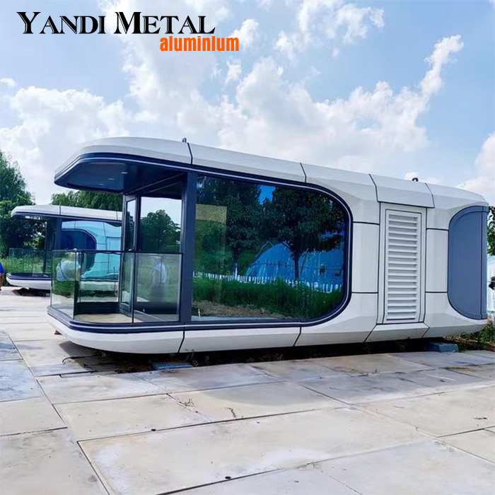 Fertighaus Space Capsule Bed Hotel Cabin Fertigmodulhaus Camping Capsule Container Family Zusammenklappbares kleines Kapselhaus