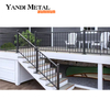 Sicherheit Aluminium-Metalltreppen-Außengeländer Plattengeländer Aluminiumgeländer Treppengeländerdeck