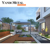 OEM-Automobil-Aluminium-Pergola, versenkbare, verschiebbare und klappbare, bioklimatische Pergola aus Aluminium mit Lamellen