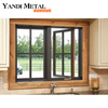 Neues Design, Pulverbeschichtung, individuelle Farbe, günstiger Lieferant für Doppelglas-Aluminium-Schiebefenster