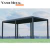 Heiße verkaufende neue Pergola-Aluminium-Schattenfensterläden für den Außenbereich, chinesische Pergola-Dachfensterläden wasserdicht
