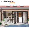 Bester Preis Benutzerdefinierte kommerzielle Home Hotel Dekor Schiebetüren Aluminium Badezimmer Mesh Türen Modernes Design