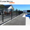Umweltfreundlicher, pulverbeschichteter, sicherer Pool-Lattenzaun aus Metalllamellen aus Aluminium für den Garten