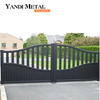 Aluminium-Haupttürgitter-Design, Haussicherheits-Schiebe-Aluminiumgitter-Metall-Aluminium-Hausgitter-Metalldesign