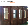Rabatt moderne beliebte Indoor-Outdoor-Design Aluminium-Schiebefenster Neue Aluminiumfenster