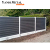 DIY Home WPC Zaun Verbundholz wasserdicht UV-Schutz Outdoor Garten Holzzaun