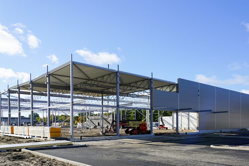Vorgefertigte Aluminiumkomponenten für schnelle Bauprojekte