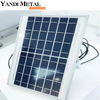6063-T5-Legierung, eloxiertes Silber, matt, OEM-Aluminiumprofil, Solar für Solarpanel-Rahmen