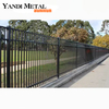 Aluminium-Zaunpaneel, pulverbeschichtetes Metall, Sichtschutzzaun, Wohn-Außengarten-Poolzaun, Aluminium